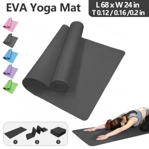 Lightweight Folding Yoga Workout Mat