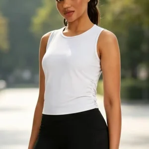 Women’s Breathable Sleeveless Fitness Tank Top